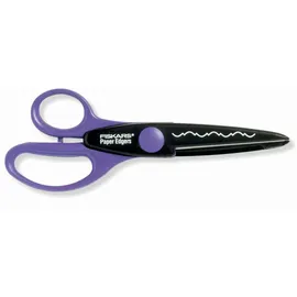 Fiskars KidzorsTM Kinder-Dekorscheren inkl. Tasche, 13 cm, Rechts- und Linkshänder, ab 4 Jahren, 6er Set