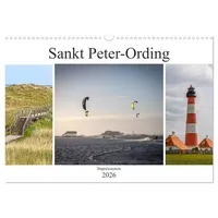 Calvendo Impressionen aus Sankt Peter-Ording (Wandkalender 2026 DIN A3