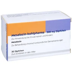 Mesalazin Kohlpharma 500 mg Zäpfchen 30 St