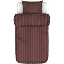 Essenza Bettwäsche Mulji in Braun | Gr.: 200x200 (2x 80x80 cm)