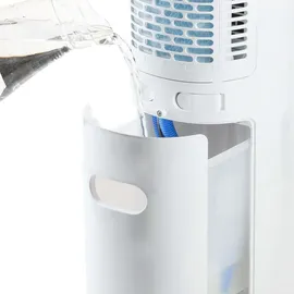DOMO DO157A 27 cm Standventilator Schwarz/Weiß
