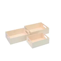 Glorex  Mini Tablettset 22x15x6 cm 3 teilig