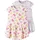 NAME IT Nmfvigga 2P CAPSL Dress, Lavender fog 104 cm (2er Pack) - 104