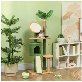 PawHut Kratzbaum 139 cm grün