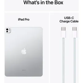 Apple iPad Pro 11" (5. Generation 2024) 512 GB Wi-Fi Silber