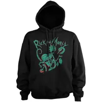 Rick and Morty Hoodie Schwarz XL