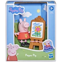 Peppa Pig Figur: Peppa Pig mit Maltafel (Peppa Wutz)