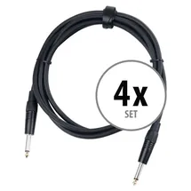 Pronomic Stage BOXJ1-2.5 Boxenkabel Klinke 2,5 m - 4x Set