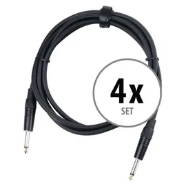 Pronomic Stage BOXJ1-2.5 Boxenkabel Klinke 2,5 m - 4x Set