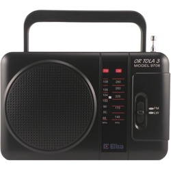 Elta TOLA 3 Tragbar Analog (LW, FM), Radio, Schwarz