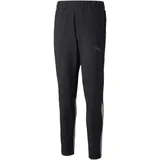 Puma teamCUP Casuals Pants Gestrickte Hosen, Schwarz, L