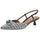 TAMARIS Damen Sling Pump mit Stilettoabsatz, blau, 39 EU - 39 EU