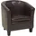 Beliani Sessel Borwick Kunstleder 0 x 0 x 0 cm Braun