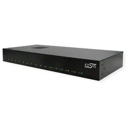 EXSYS EX-11016 16 Port USB-C Highpower Ladestation 480W