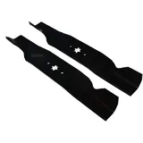 perfektGarten 2 X 49 cm Rasentraktor Messer Satz kompatibel mit Bolens BL 135/96 T/Columbia PX 125 B 96 H T/Efco Formula 96 M Storm 95/11,5 T/Gutbrod JLX LX 96 S SH