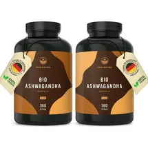True Nature Bio Ashwagandha Kapseln 720 St.