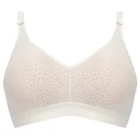 CHANTELLE C Magnifique Wirefree Support Bra Elfenbein D 90