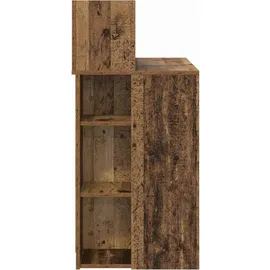 vidaXL Schreibtisch mit Regal Altholz 90 x 48 x 101,5 cm Holzwerkstoff