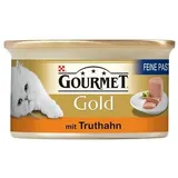 Purina Gourmet Gold Feine Pastete Truthahn 12 x 85 g