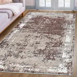 OTTO home Teppich OTTO HOME "Oberwill" Gr. 6, beige (sand), B:200cm H:9mm L:300cm, Kunstfaser, Teppiche, Teppich, mit besonders weichem Flor, Kurzflor, Vintage, modern, dichte Qualität