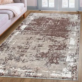 OTTO home Teppich OTTO HOME "Oberwill" Gr. 6, beige (sand), B:200cm H:9mm L:300cm, Kunstfaser, Teppiche, Teppich, mit besonders weichem Flor, Kurzflor, Vintage, modern, dichte Qualität