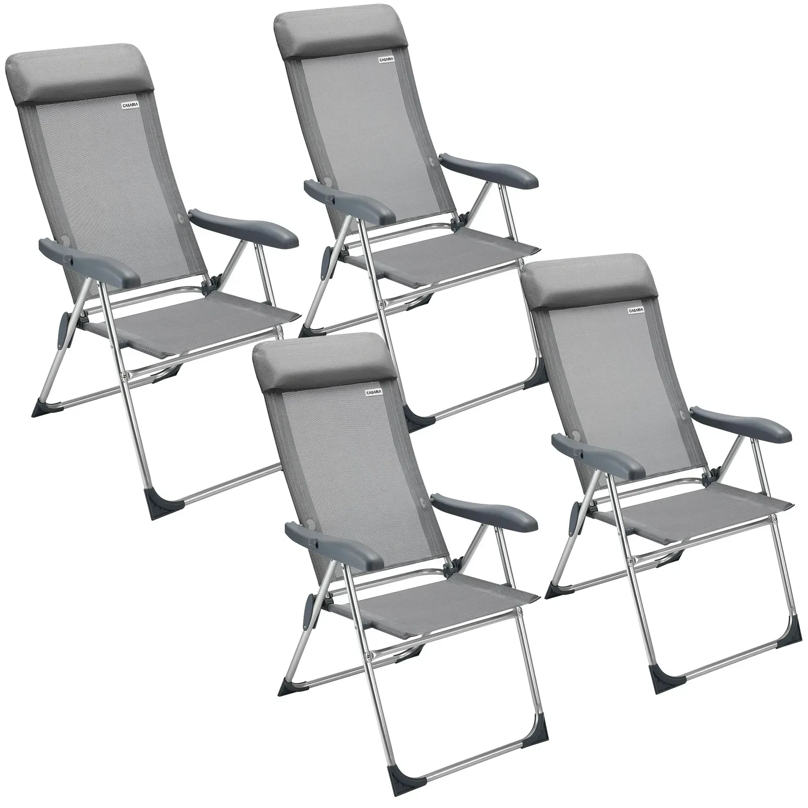 Casaria Gartenstuhl Atmungsaktiv Verstellbar