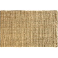 Floordirekt Jute-Teppich Urbano 120 x 180 cm - Natur Teppich aus 100% Jute - Naturfaser - Handgewebt & Umweltfreundlich