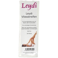 Leydi Kaltwachsstreifen 100 Leydi Vliesstreifen für Waxing und Sugaring