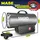 Masko MASKO® Gasheizgebläse Gasheizer Heizkanone Gasheizstrahler Bauheizer Gas Heizgerät heizstrahler Heißluftgenerator inkl. Gasschlauch & Druckminderer für handelsübliche Gasflaschen