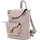 Coccinelle Beat Soft Grained Leather Backpack Rosette