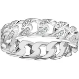 Thomas Sabo TR2500-051-14-54 Ring - Kettenglieder weiße Steine Silber Damen,