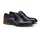 LLOYD DOMINO in Dunkelblau/ Hellbraun | Gr.: 44,5