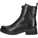 CAPRICE Damen, Stiefeletten aus Leder mit Reißverschluss, Schwarz 38