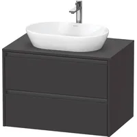 Duravit Ketho.2 Waschtischunterbau, 800x568x550mm, K24895080800000, Farbe: graphit supermatt