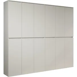 Home Affaire Novara Garderobenschrank 222x34x191 weiß