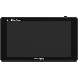 Feelworld LUT6 Kamera-Monitor 15,2 cm 6 4K (6", Full HD), Video Monitor, Schwarz 1920 x 1080 Pixel LED-Hintergrundbeleuchtung Touchscreen