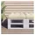 vidaXL Palettenkissen 50 x 50 x 12 cm creme 1 St.