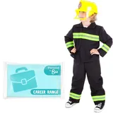 Pretend to Bee Feuerwehr und Rettungsdienst Kostüm für Kinder, Unisex, Mehrfarbig, 3-5 Jahre