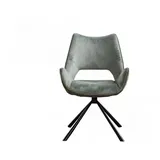 Kawola Esszimmerstuhl, Grün, Kunststoff, 57x89x61 cm, Esszimmer, Stühle, Esszimmerstühle, Armlehnenstühle