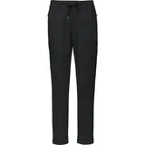s.Oliver Relaxed Jogpant Karo-Optik Schwarz 44