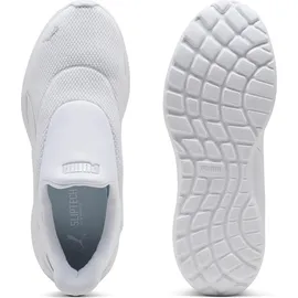 Puma Softride Cosmic Sliptech Damen Weiß/Kaltes Hellgrau 47