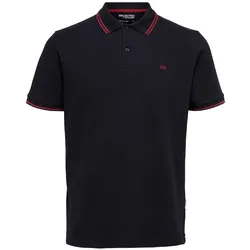 Selected Homme Herren Poloshirt SLHDANTE SPORT Schwarz 16087840 XL