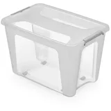 Kreher Aufbewahrungsbox Prime mit Deckel und Rollen (Größe wählbar) (1 St) 56 l