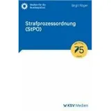 ksv mediengesellschaft Strafprozessordnung (StPO), von Birgit Röger