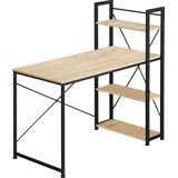 Tectake Computer-Schreibtisch Hershey 122x61x120cm 1