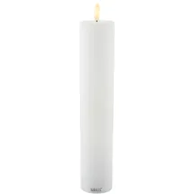 Sirius Sille LED Echtwachskerze 25 cm weiß