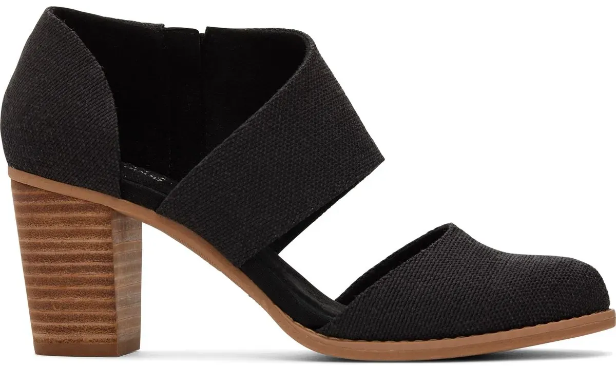 Toms Milan black melange woven 40