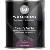 Wanders Shabby Chic Kreidefarbe 750 ml - Nachthimmel/Dunkles Lila - Küchenmöbellack und Möbelfarbe ohne Schleifen. Chalk Paint, für Holz & mehr. Hohe Deckkraft, schnell trocknend