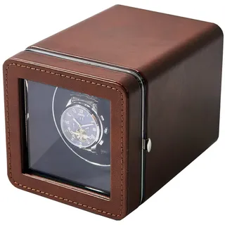 Uhrenbeweger 1 Uhr Watch Winder Box Automatik Uhrenbeweger leise Uhrenbeweger für Automatikuhr Type-C USB Aufladen luxuriöser Uhrendreher Automatischer Uhrenbeweger für eine Uhr Uhren Bewegungsgerät