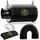 the grow PUREAIR 100 mm Aktivkohlefilter Set für Growbox und Growzelt, Abluftfilter Geruchtsfilter mit RC412 Aktivkohle, 38 mm Kohlebett, 2 m Schlauch, Schellen und Vorfilter